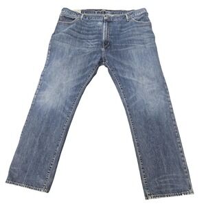 Polo Ralph Lauren Jeans Mens 41x32 Blue Denim Straight Leg Authentic Dungarees
